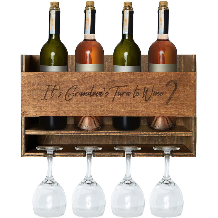 Long wine online rack